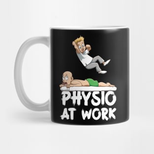 Wrestling physiotherapist Physio at Work Mug